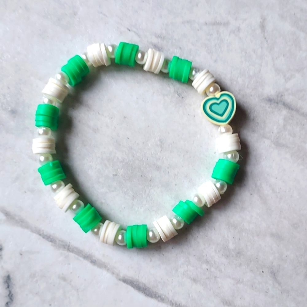 Green fade bracelet
